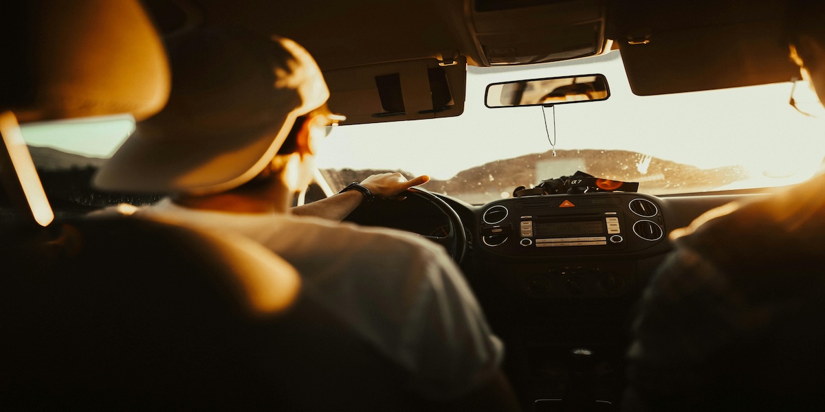 On the road in croazia